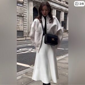 Zara Oversized Bomber Jacket NWT